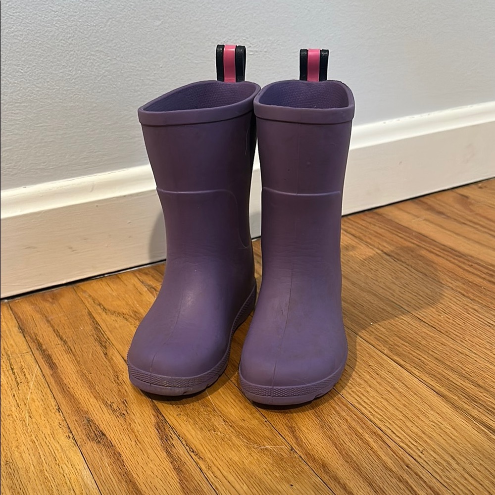 Purple Kids Rain Boots by Totes